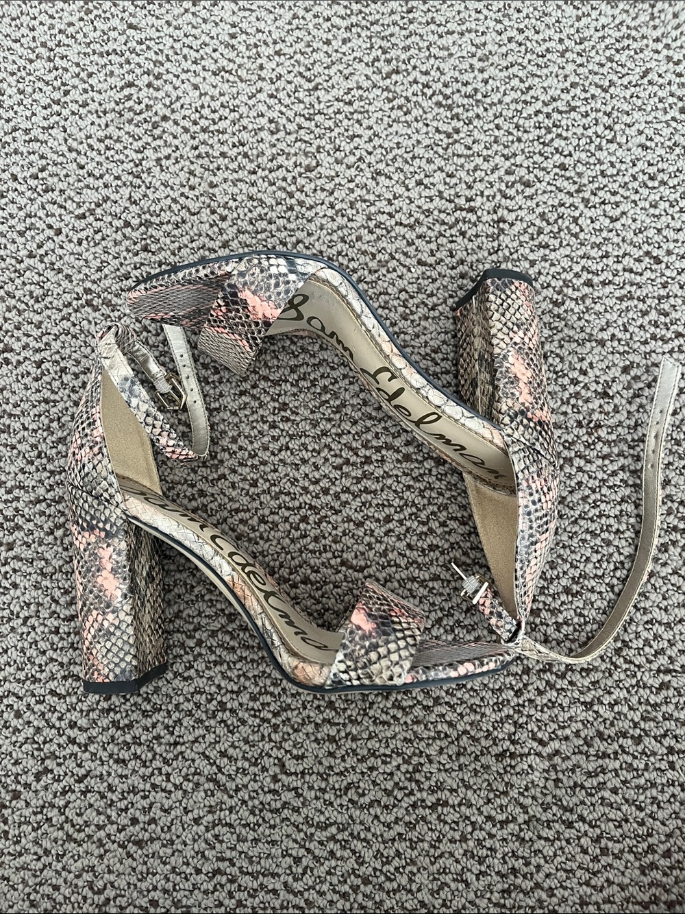 Sam Edelman snake skin shoe